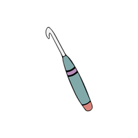 crochet hook used for beginner crochet
