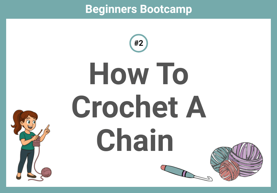 How to Crochet a Foundation Chain (Beginner Step-by-Step Guide)